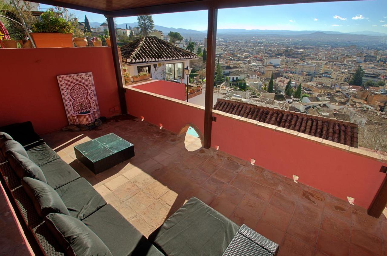 House&Cave Parking And Terrace, In The City Granada Eksteriør billede